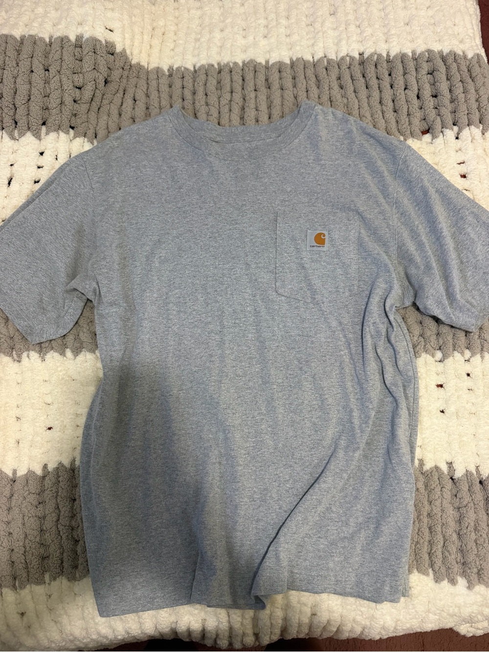 Men’s Carhartt gray pocket T-shirt size M